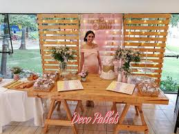 Decoracion baby shower niña vintage. Deco Pallets Baby Shower De Sara Estilo Vintage Facebook