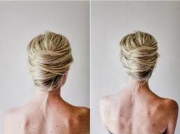 A french twisted updo hairstyle looks quite neat and smooth. Wonderful Diy Messy French Twist Hairstyle