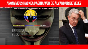 If you like our posts, click send. Anonymous Colombia Hackea Pagina Web De Alvaro Uribe Velez