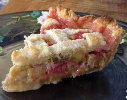 This Is The Best Rhubarb Pie Ever I Tried It Tonight 4cups Rhubarb 2 Eggs 1 2 C White Sugar 1 2 C Brown Sugar Pinch Rhubarb Recipes Rhubarb Desserts Recipes