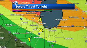 Know what's the chicago weather now, and the weather forecast for the next hours and days. Chicago Weather Severe Storms Possible Overnight With Potential For Damaging Winds Over 65 Mph Abc7 Chicago