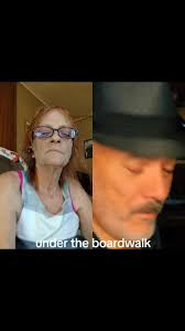 under The Boardwalk Old Guy Getting A Shell