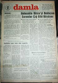 Düzce Damla Gazetesi 44 yaşında - Düzce Damla Gazetesi