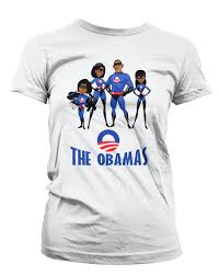 Obamas As The Incredibles T Shirt Barack Obama Superhero T Shirt Michelle Obama Wonder Woman T Shirt Tee Shirt Black Act Shirts What To Wear Fall T Shirt