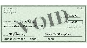 Next, write void in large letters across the front of the check, or write void in smaller letters on the date line, payee line, amount line, and signature line, as well as in the. What Is A Voided Check How To Fire