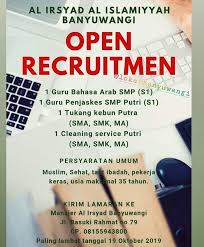 Tukang bersih malang raya 081212127088. Al Irsyad Banyuwangi Lowongan Kerja Banyuwangi Facebook