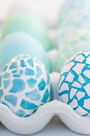 Coloring easter eggs with unique designs, materials, and vibrant easter colors is easier than ever! Fun And Colorful Diy Mosaic Easter Eggs Shelterness