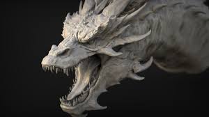 Artstation Smaug Fan Art Keita Okada Dragon Sculpture Creature Artwork Dragon Pictures