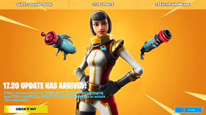 New Fortnite Update 17 20 Youtube