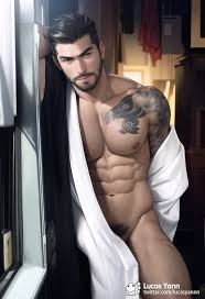 LucasYann na platformě X: „nsfw men male porn Bara AIart gayart  musclesgay aimen ai men hunk gay gayboy yaoi  t.co4D4VbW86bK“  X