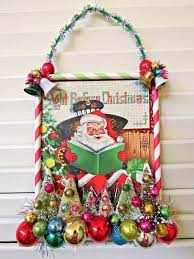 You can find plenty of truck signs with a farm theme, or look for a christmas truck and tree svg to create your own wall signs. Vintage Cute Book Cover Christmas Wall Decoration Vintage Christmas Crafts Christmas Diy Christmas Card Crafts