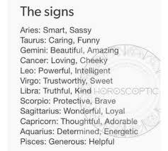 Pin Oleh Mary Vassallo Di Zodiac Signs And Their Behavior