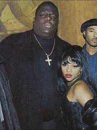 Biggie Smalls & Lil Kim (1994-1997) Biggie and Lil' Kim had a passionate  and complicated relationship that blended love, mentorship, and music.  Biggie discovered Kim's talent early on and helped launch her