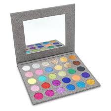 Miskos Pressed Glitter Eyeshadow Palette 30 Colors Pigmented Mineral Foiled Long Glitter Eyeshadow Palette Pressed Glitter Eyeshadow Palette Glitter Eyeshadow