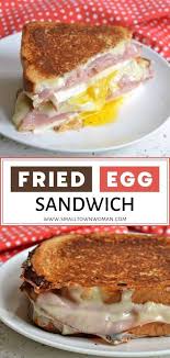 Quick And Easy Egg Sandwich Recipe Fried Egg Sandwich Sandwiches Egg Sandwiches