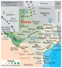 Your trip begins in waco, texas. Texas Maps Facts World Atlas