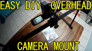 I spent about $7.00 at lowes for supplies. Video Make This Helpful Overhead Camera Rig Using Open Source Hardware Bent Tronics