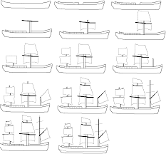 Begin by drawing a long, curved line. How To Draw A Cartoon Pirate Ship