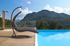Extra hoch sonnenliege kippliege garten liege wetterfest. Hangeliege Aus Polyrattan Mit Gestell 1500x750x1250 Mm Online Kaufen