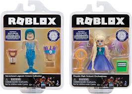 Roblox promo code is offering to get free cool items likewise avatar, character, outfit & other premium objective for which will gives you much more exciting items for free such as free roblox bird pet, roblox toy codes, spider cola pet, gnarly triangle headphone. Amazon Com Roblox Celebrity Collection Neverland Lagoon Crown Collector Royale High School Enchantress Two Figure Bundle Includes 2 Exclusive Virtual Items Toys Games