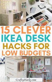 Check spelling or type a new query. 15 Super Clever Ikea Desk Hacks Craftsy Hacks