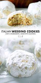 Italian Wedding Cookies Recipe The Anthony Kitchen Recipe In 2021 Italian Wedding Cookies Cookie Recipes Homemade Wedding Cookies