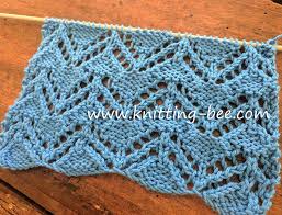 In fact, you can access the free downloadable pattern for this neat knitted throw to access the free downloadable pattern for this fresh knitted item, please click on this link: Zig Zag Eyelet Free Knitting Stitch Knitting Bee