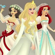 Princess Snow White Princess Aurora And Princess Ariel I M Sorry That Does Not Look Snow White S Disney Bride Disney Princess Wedding All Disney Princesses