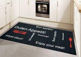 kuchenlaufer kuchenteppich gellaufer waschbar schwarz rot weiss ebay kuchenteppich kuchenteppich waschbar kuchenlaufer
