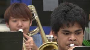 Honolulu City Lights Parade 2011 McKinley HS Marching Band