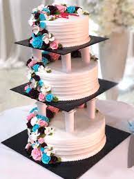 Newer post older post home. Kek Kahwin 3 Tingkat Open Order Kedai Kek Sejati Indah Facebook