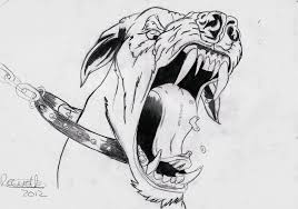 Guard Dog Mad Dogs Drawing Angry dog with dumbbells sports motivation poster vector. guard dog mad dogs drawing