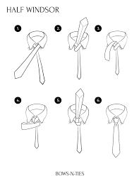 How to tie a tie half windsor. Necktie Knots To Know 12 Knots For Menswear