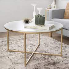 Join pier1 rewards for just $9.99 / month. Pier 1 Imports Faux Marble Coffee Table With Gold X Base Look For Less