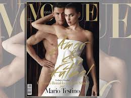 Cristiano Ronaldo poses NAKED with model girlfriend Irina Shayk for Spanish  Vogue - The Mirror