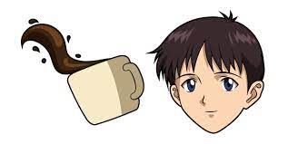 See more ideas about evangelion shinji, evangelion, neon evangelion. Neon Genesis Evangelion Shinji Ikari And Coffee Cursor Custom Cursor