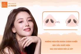 Phẫu thuật thu gọn cánh mũi liệu có gây sẹo không?