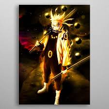 Six Paths Sage Naruto Poster Prints Anime Cool Artwork