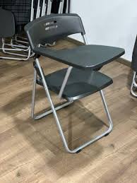 Target / furniture / folding chair side table. Foldable Chairs With Side Table Furniture Home Living Furniture Tables Sets On Carousell
