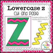 Various tracing sheets availiable in upper and lowercase letters! Letter Z Craft Zig Zag Craft Alphabet Crafts Lowercase Letter Activities