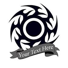 Here is another version of a tribal tattoo done well. Amazon Com Custom Tribal Temporary Tattoo Fake Removable Customized Tribe Design Tattoos Design Add Text To Temp Tatoo Sticker Designs Last 2 5 Days Decals Go On With Water Personalized Decal