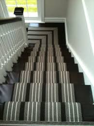 Black And White Striped Runner Rug Furniture Cozy Striped Stair Runner With Dark Railing And Vertical Striped Carpet Blue Elemen Striped Stair Runner Stair Runner Carpet Hallway Carpet Runners
