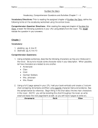 Chapters 1 4 Vocab And Questions 2013