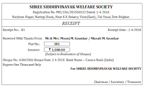 Sample template example of company's hr key result area. Https 5 Imimg Com Data5 Aj Sg Lr Seller 13153263 Co Operative Housing Society In Tally Pdf