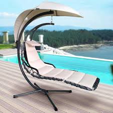 Outsunny dondolo letto da giardino 3 posti schienale reclinabile tetto regolabile tessuto poliestere 200 × 120 × 164cm grigio. Letto A Dondolo Da Giardino