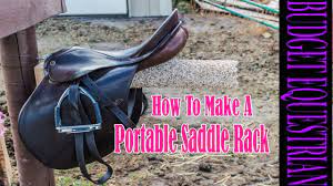 The saddle stands and saddle racks manufactured by jorge kurczyn are designed to support your saddle in the most perfect way. How To Build A Portable Saddle Rack Youtube