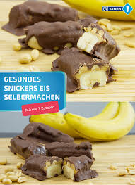 Snickers eis selber machen ist eigentlich total einfach! Gesundes Eis Gesunder Snack Fur Den Sommer Br De Snack Lebensmittel Essen Rezepte Mit Obst