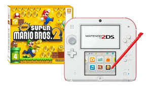 Experience all your favorite nintendo 3ds games in 2d with the red nintendo 2ds new super mario bros. Nintendo 3ds 2ds New Super Mario Bros 2 Color Blanco Y Rojo Mercado Libre