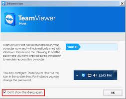 Applications connect to any pc or server around the world. Hostinfodialog Teamviewer 8 Dont Show This Dialog Again