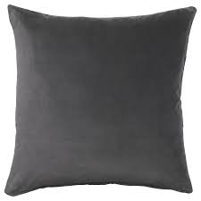 Green velvet pillow cover emerald green velvet throw pillow | etsy. Sanela Cushion Cover Dark Gray Length 26 Width 26 Ikea